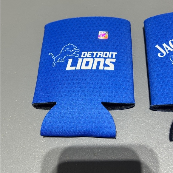 NFL Detroit Lions x Jack Daniels Koozies (Set of 2) - Picture 2 of 5